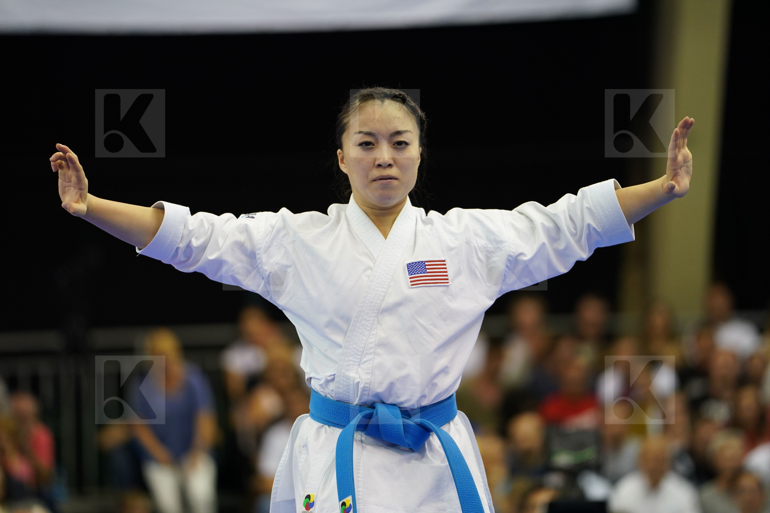 bronze match Female Kata Kokumai Sakura USA